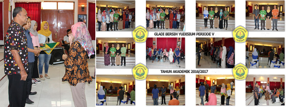Gladi Bersih Yudisium Periode V Tahun Akademik 2016/2017